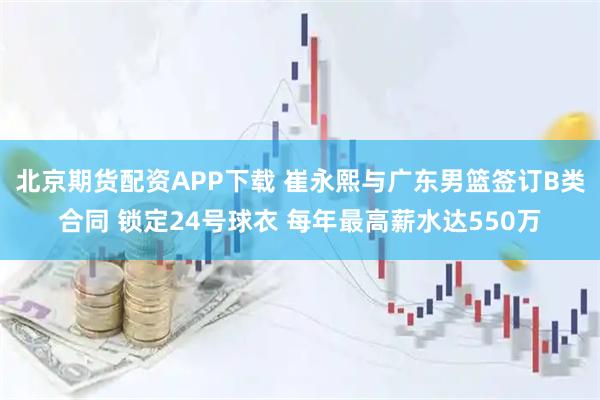 北京期货配资APP下载 崔永熙与广东男篮签订B类合同 锁定24号球衣 每年最高薪水达550万